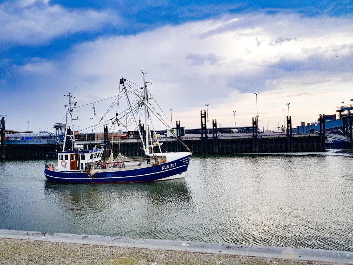 Ferienwohnung Auszeit Norddeich Hannes Exterior foto