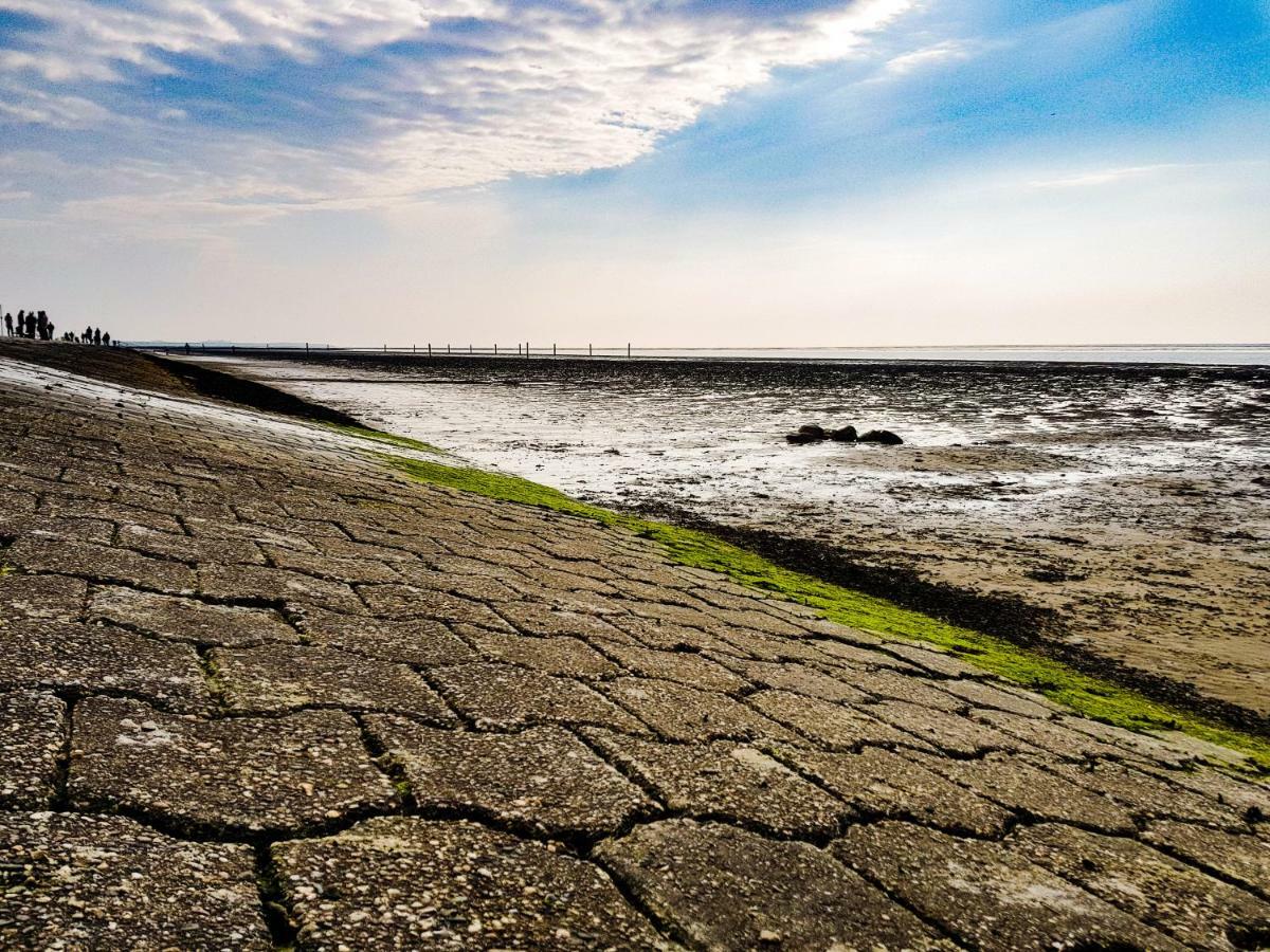 Ferienwohnung Auszeit Norddeich Hannes Exterior foto